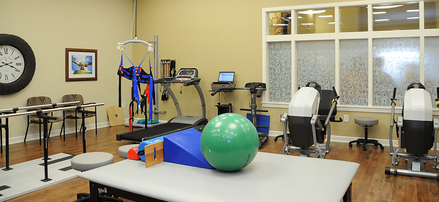 Patewood Rehabilitation and Healthcare Center therapy area